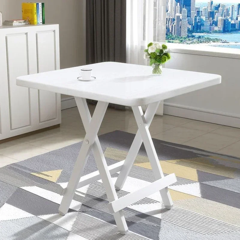 Household Goods Folding Table And Chair Set Household Dining Chair Simple Outdoor Dining TableFoldable Dining Table And Chair