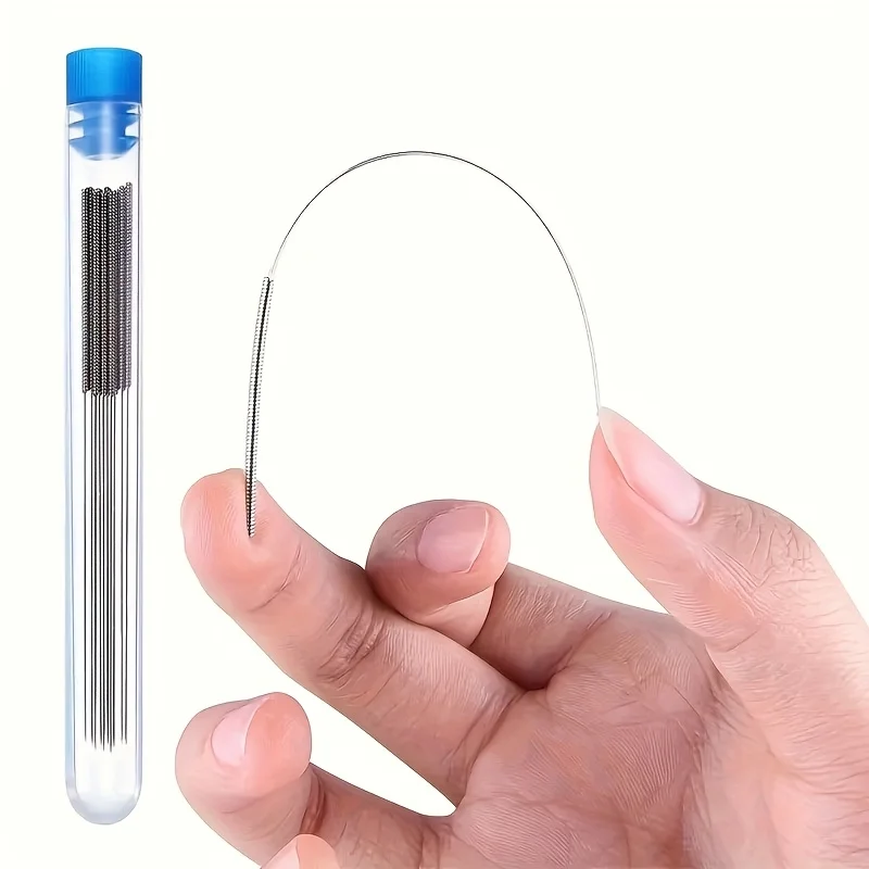 

10pcs 3D Printer Nozzle Cleaning Kit - Stainless Steel Needles for Blockage Removal (0.2-0.4mm, 2 of Each Size)