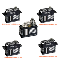 KINGMAX S23M 23kg S30M 30kg S31M 31kg S36M 36kg Digital Steel Gear Mini Servo for RC airplane F3A gliders heli and turbojet