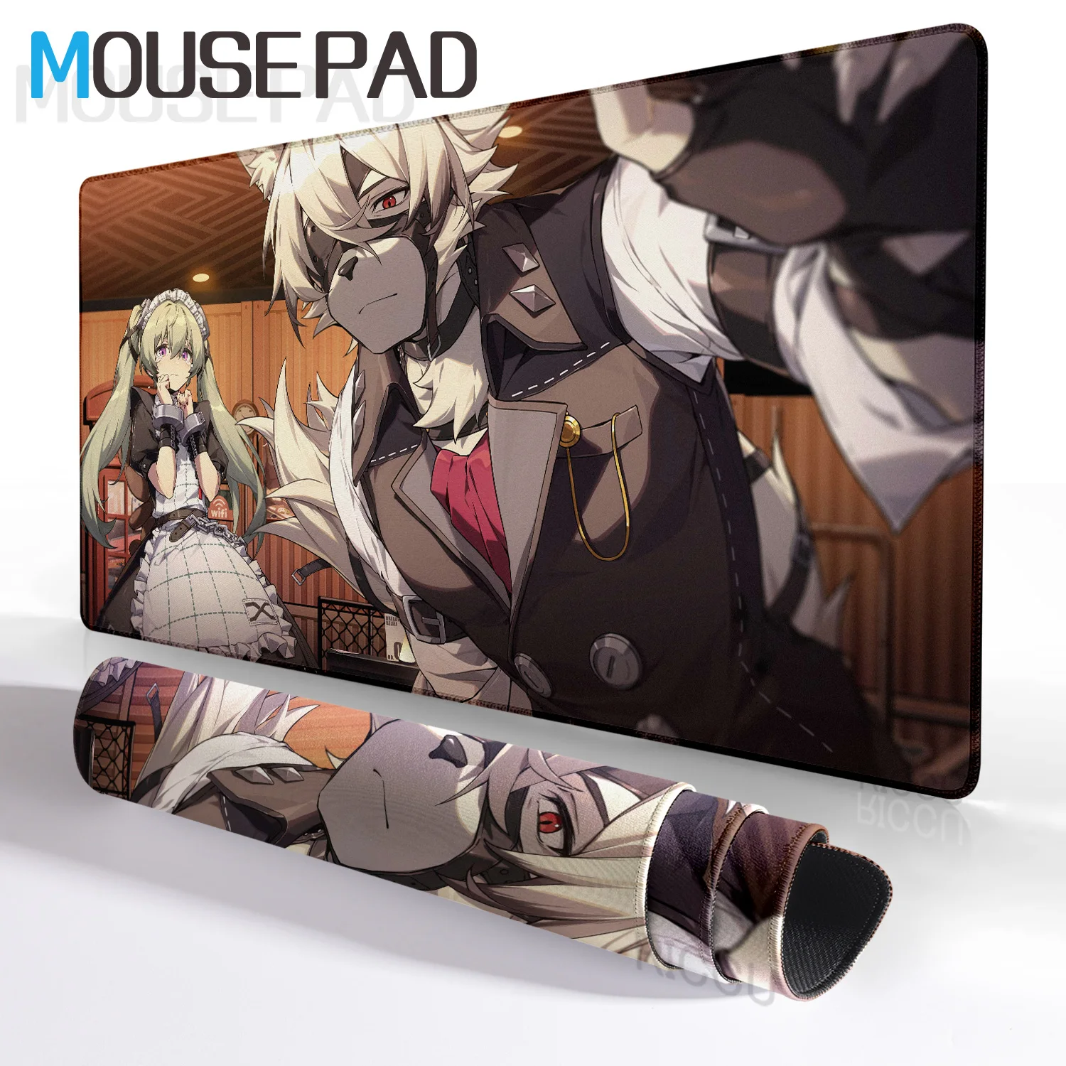 

Zenless Zone Zero Big PC Game Mouse Pad Gamer Large HD Print Mouse Mat Computer Desk Mat Locking Edge Keyboard XXL carpet