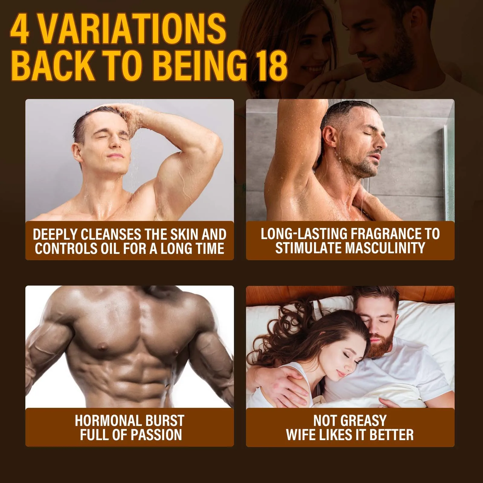 شمال القمر رجل ترطيب الجسم جوهر الصابون إزالة رائحة التقشير التطهير العميق منتجات الصابون توسيع المنطقة الخاصة