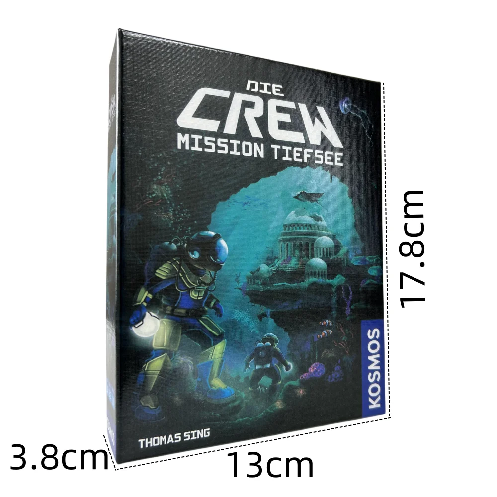 The Crew - Quest for Planet Nine Astronauts Full English Family Gathering Chessboard Game Entertainment Divination Card Game