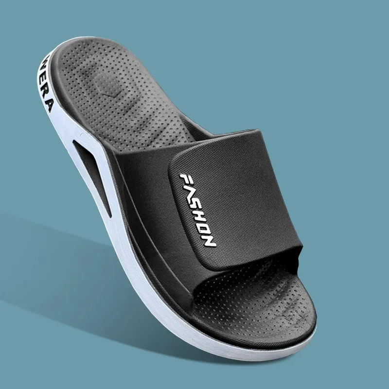 

Slippers Men's 2025 New Summer Outdoor Non-slip Plastic Teen Men's Indoor Home Wear-resistant Cool Slippers
