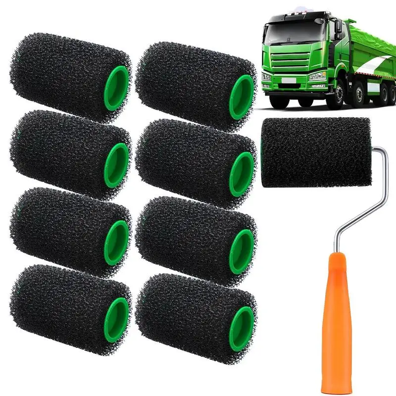 

Текстурированный валик для краски, вращающаяся кисть для покрытия грузовика, многофункциональный противоскользящий текстурированный валик для окраски стен кухни, ванной комнаты