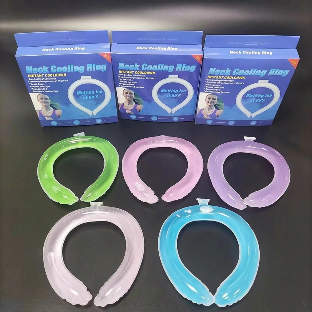 Summer Heat Relief Neck Ring Reliable Physical Cooling Neck Wear Cooling Neck Ring Long-Lasting Pcm Phase Change Cooling