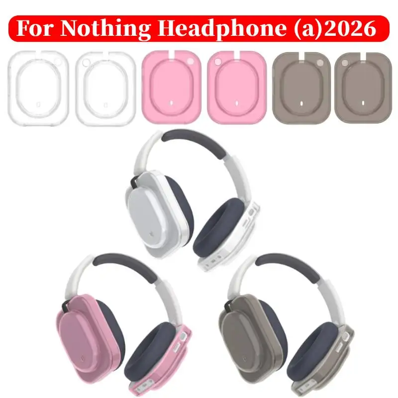 For Nothing Headphone (a) Shell Cover Protector, TPU Ear Cup Cover Compatible with Nothing Headphone (a) Anti-Scratch Ear Cap