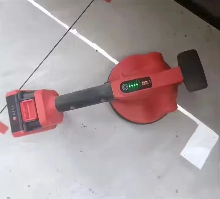 Profissional 21v colocando telha vibratória portátil telha de pavimentação elétrica 9392 vibrador telha máquina niveladora automática