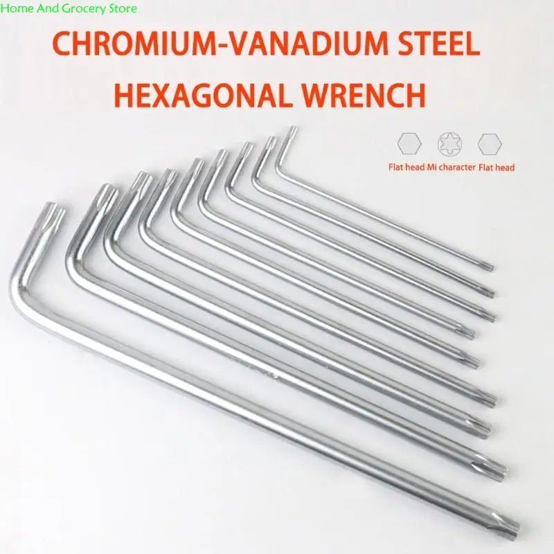 

0XXA Премиум 9 Размер L Тип Набор ключей из коррозионностойкой стали шестигранный ключ для профессиональных проектов DIY