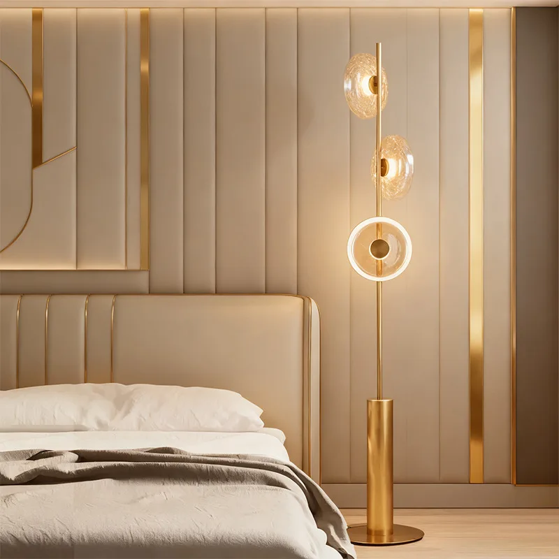 Living room coffee table sofa floor lamp simple personality study bedroom decorative floor lamp