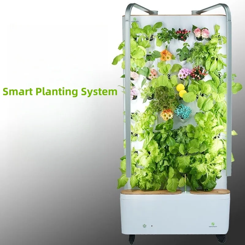 

New Arrive Smart Hydroponic System for Home Use Vertical Hydroponic Planter for Herbs and Vegetables