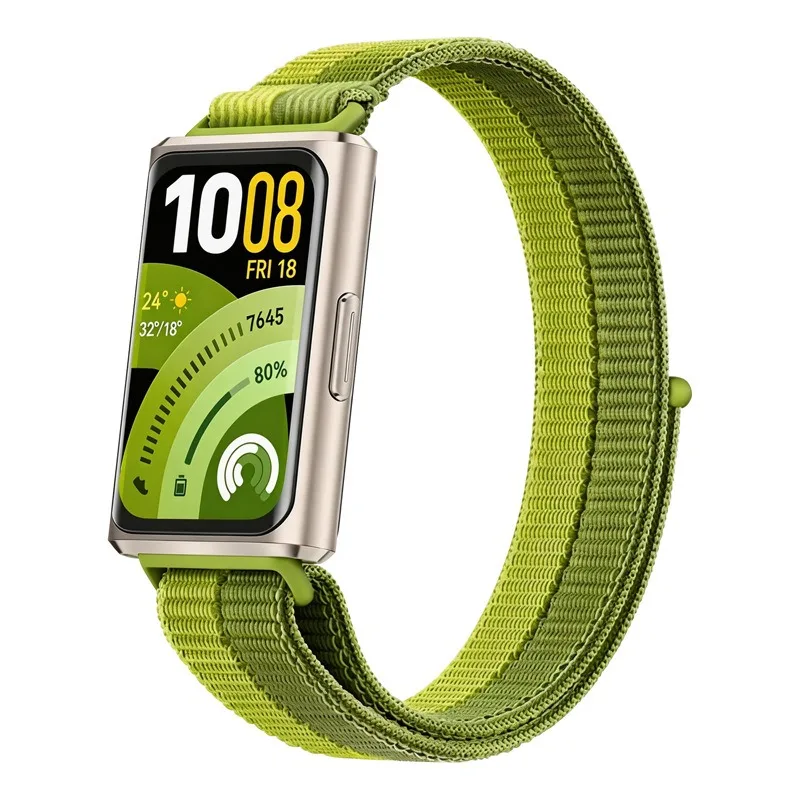 Nylon-Schlaufenarmband für Huawei Band 11 Pro, austauschbares Armband, Uhrenarmband für Huawei Band 11, Original, atmungsaktives Gürtelzubehör – Detail 8
