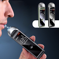 Portable Breathalyzer Alcohol Tester Alcohol Breath Tester LED Display Alcohol Detection Professional-Grade Accuracy Alcohol
