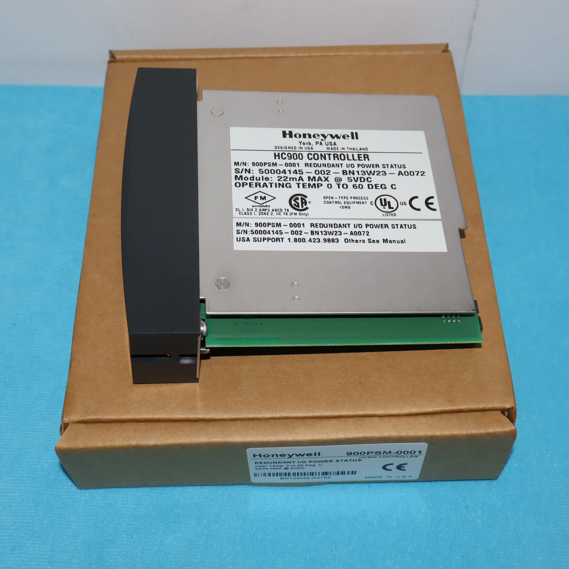Honeywell HC900 900PSM-0001 Redundant I/O Power Status