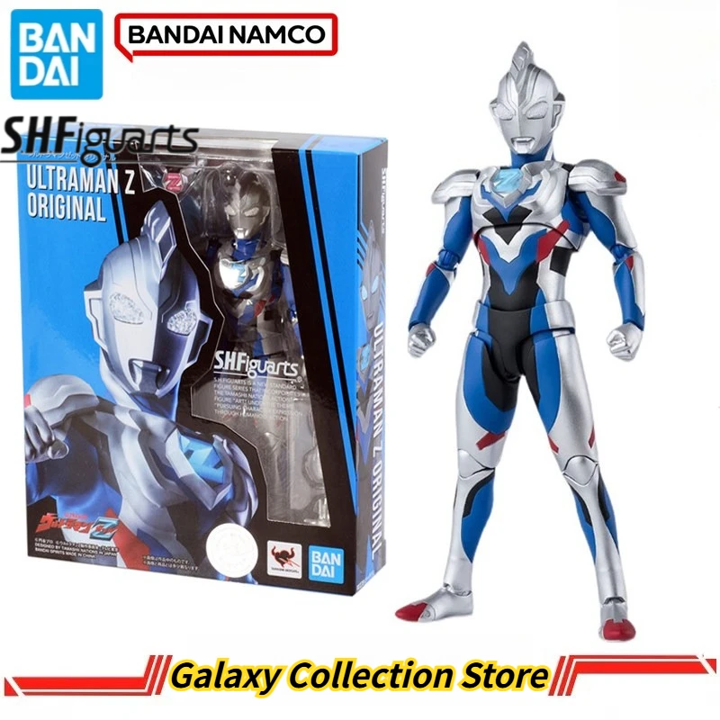 

In Stock Bandai S.H.Figuarts Tamashii Web Exclusive Ultraman Z Original Chrome Ver. Action Figure Anime Toys