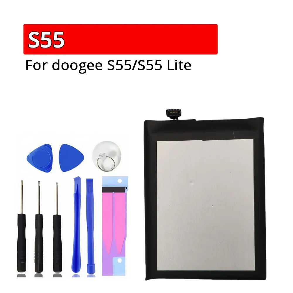 For Doogee S55/S55 Lite Replacement Mobile Phone Battery