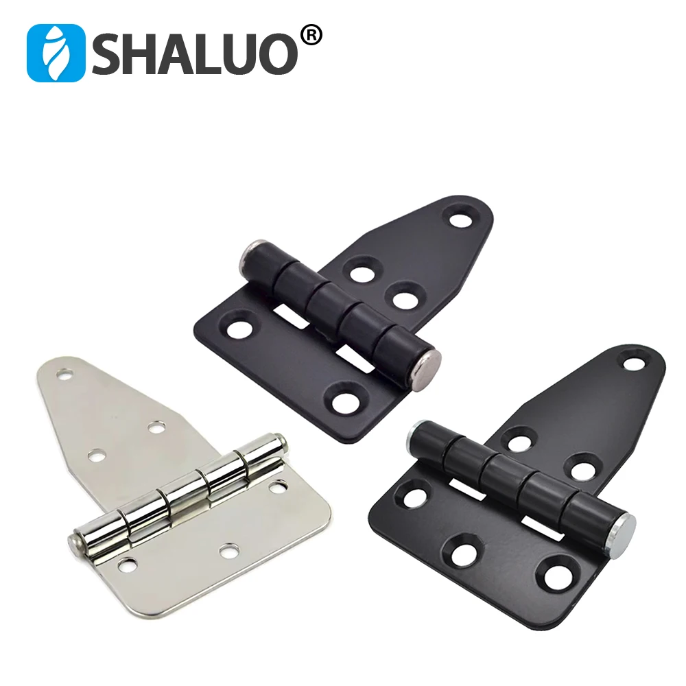 Spray Stainless Hinge For Silent Diesel Generator Box Enclosure Panel Canopy Hinges Cabinet Door Triangle Hinges