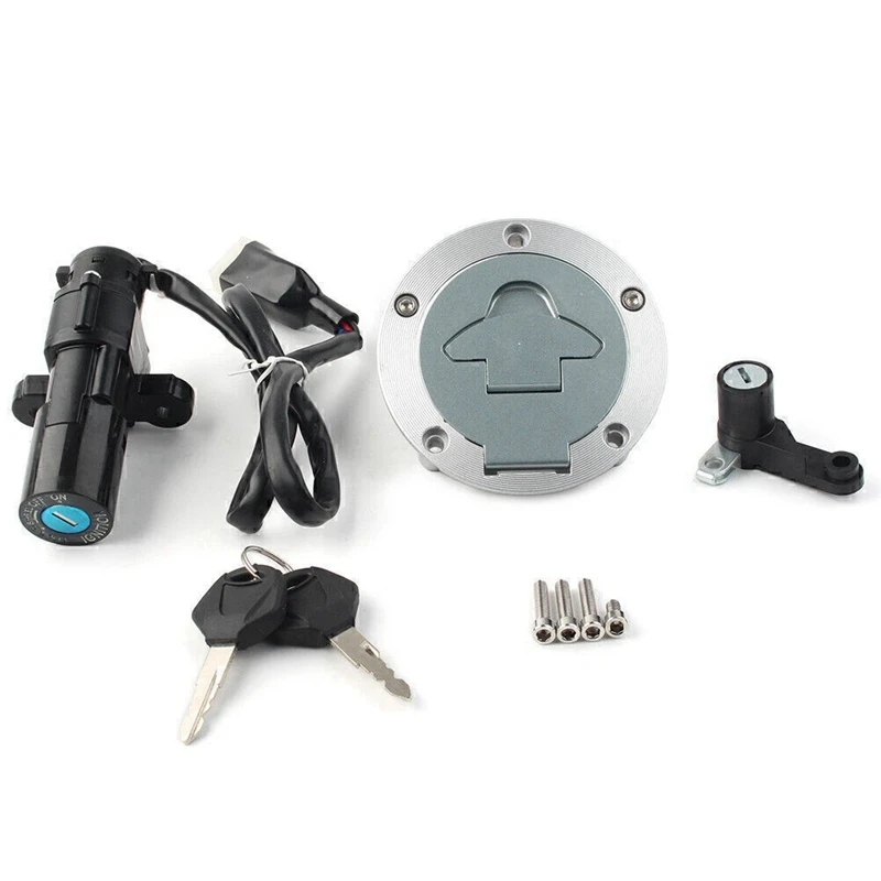 Super Sale For YAMAHA YZF R3 R25 2014-2018 R6 2008-2016 Ignition Switch Fuel Gas Cap Seat Lock Key Set - view 4