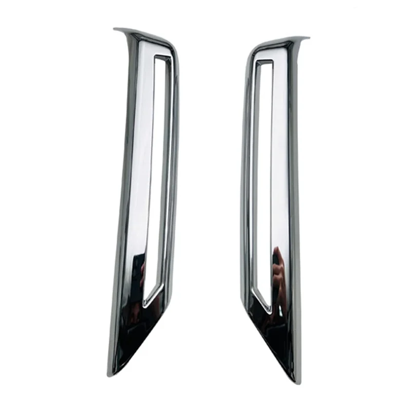 

Front Bumper Fog Light Lamp Cover Frame Trim Decorative For Daihatsu Tanto Custom LA650S LA660S 2023 Car Accessories