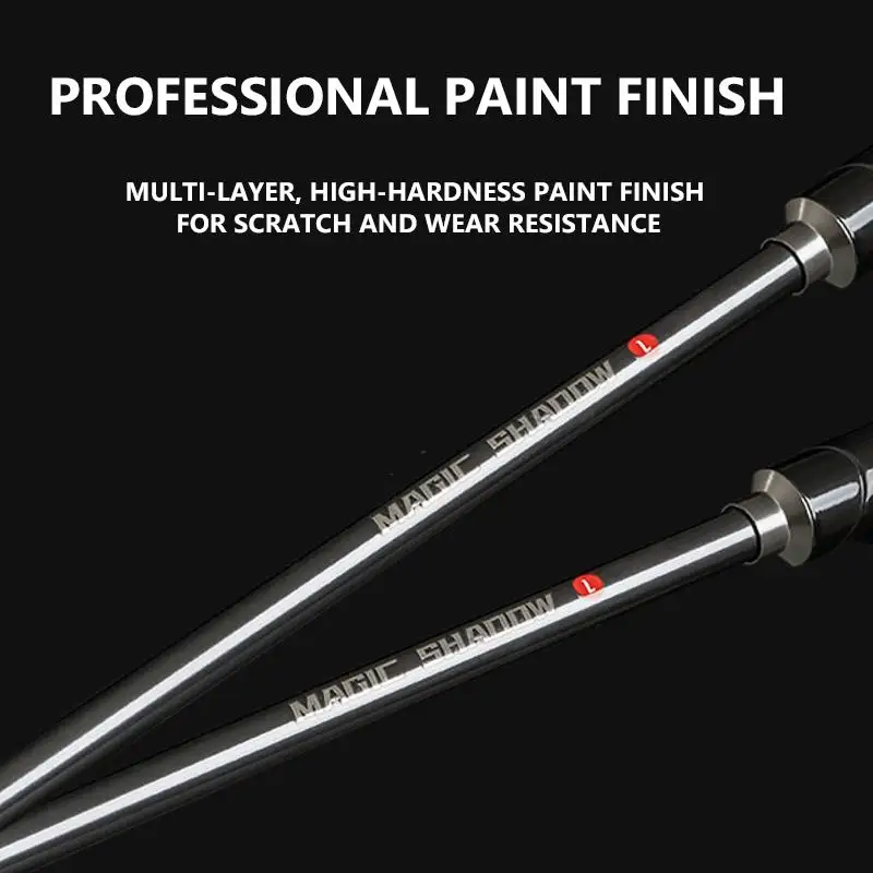 Mavllos Magic-L صنارة صيد دوارة 1.8 متر 2.1 متر معتدلة سريعة سمك السلمون المرقط صنارة صيد السمك إغراء 2-10 جرام خط 2-10 رطل قضيب صب الكربون الخفيف