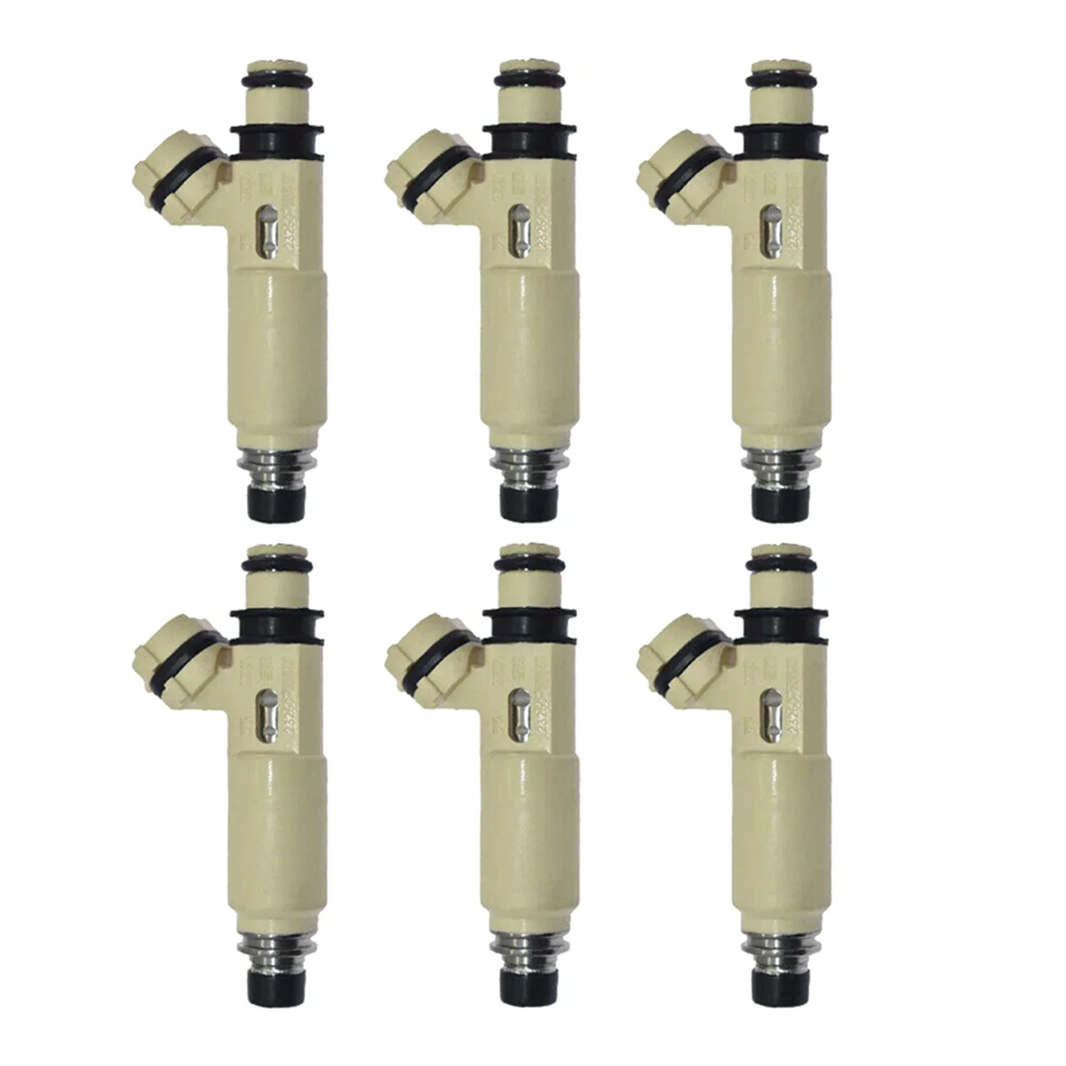 6PCS Fuel Injector 23250-20040 23209-20040 for Toyota Camry Highlander Lexus ES330 3.3L