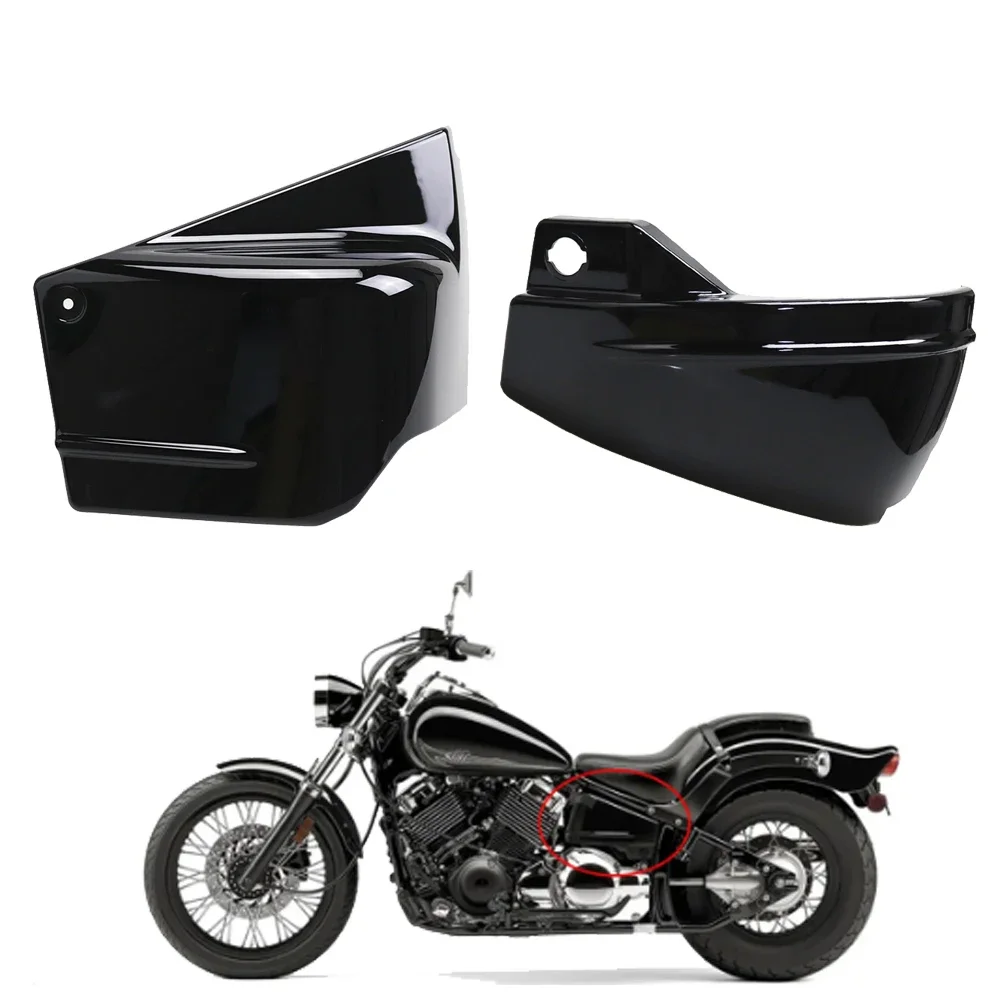 Motorcycle Accessories Side Battery Fairing Cover Panel Fit For Yamaha VStar XVS 400 650 Dragstar DS400 DS650 Custom Classic