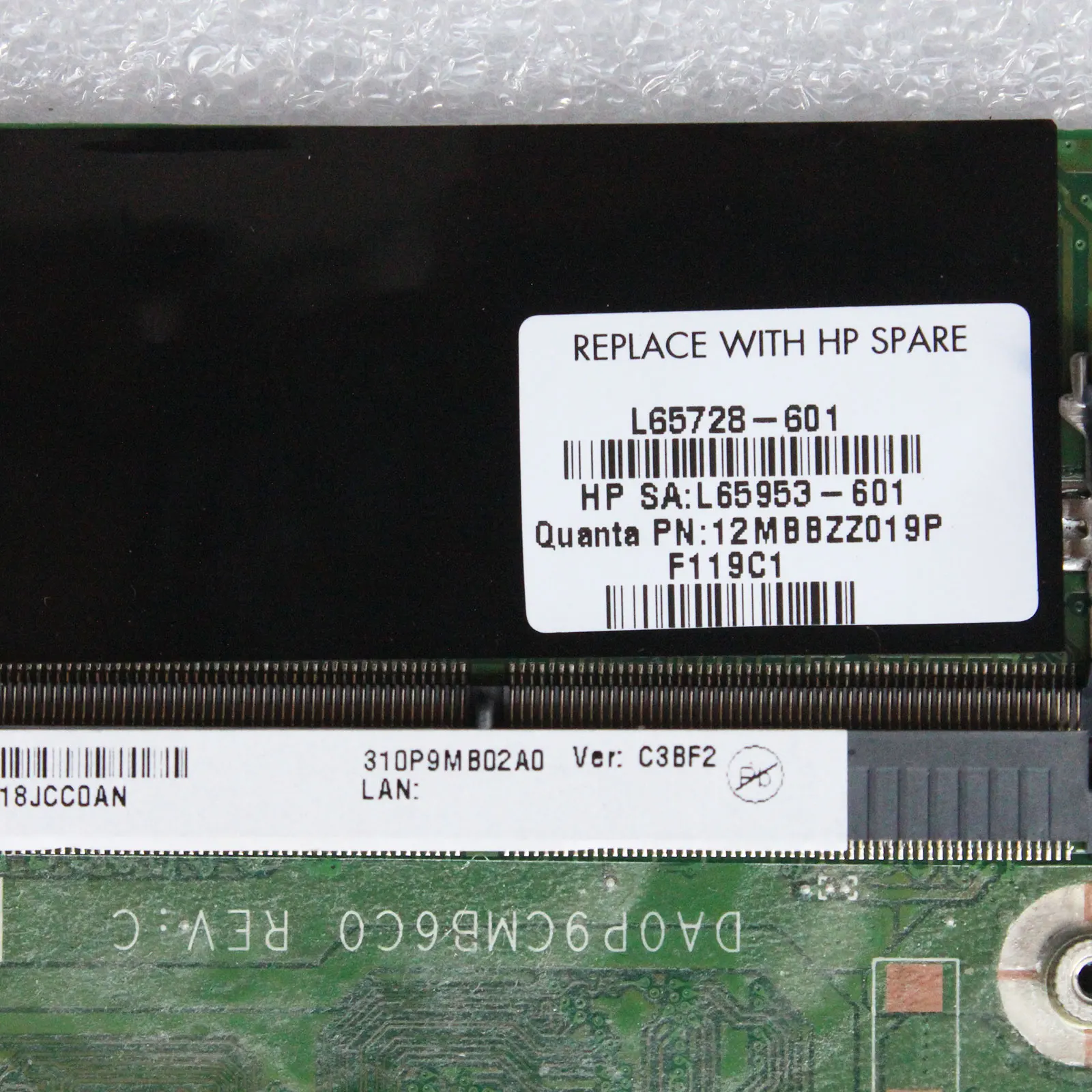 Imagem -02 - Placa-mãe Usada para Laptop hp Stream L65728601 L65953-601 Da0p9cmb6c0 N4000 Nts 32 Gmmc Ddr4 100