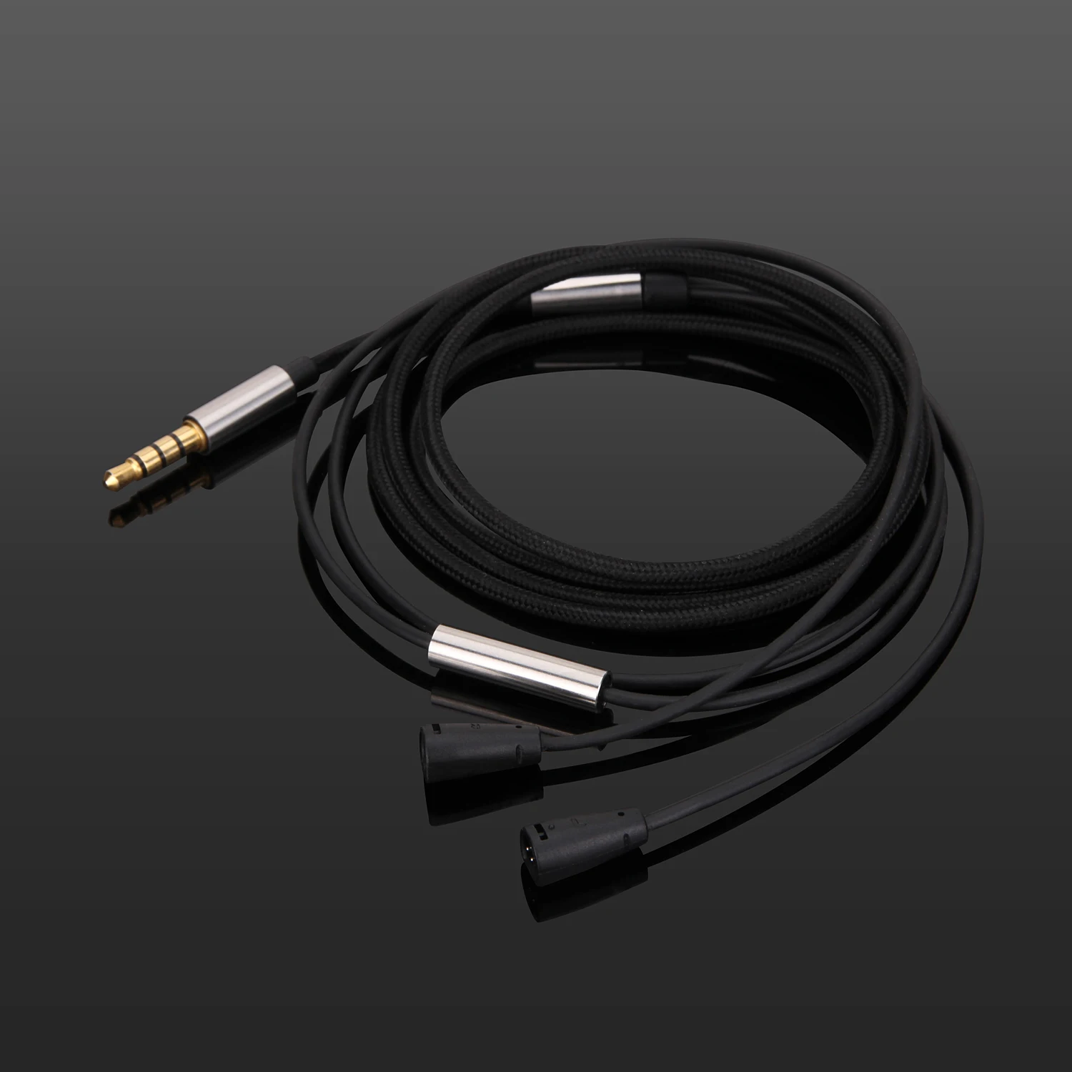 New!! Sennheiser i80 ie8i ie8 i80sヘッドフォン用occナイロンオーディオケーブル