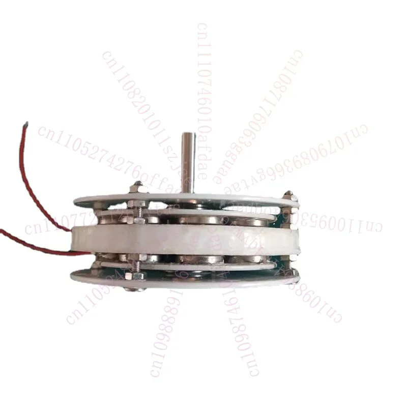20W Mini Disc Ironless Core Permanent Magnet Generator High Efficiency Low Speed Low Resistance DIY Wind Power
