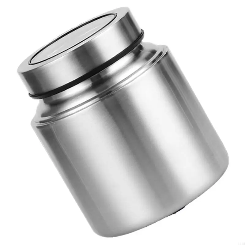 

E21b Travel Teas Coffee Bean Container 304 Скуза из нержавеющей стали закуски для хранения коррозии для коррозионной пищи