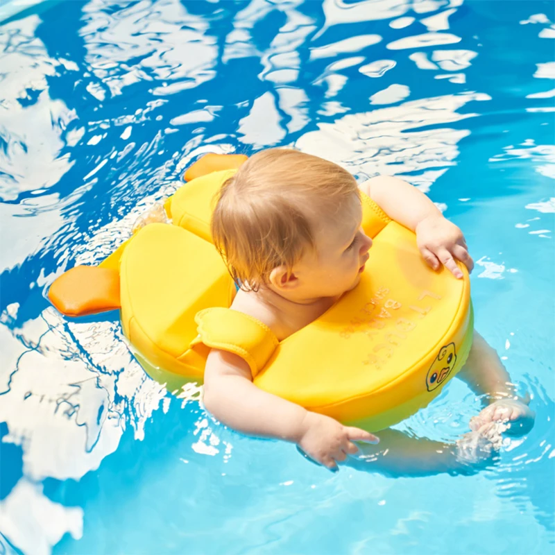 Cute Underarm Swimming Float for Baby Buoyancy Ring Non-inflatable Pool Swimming Aid for Toddlers Aged 3-36 Months