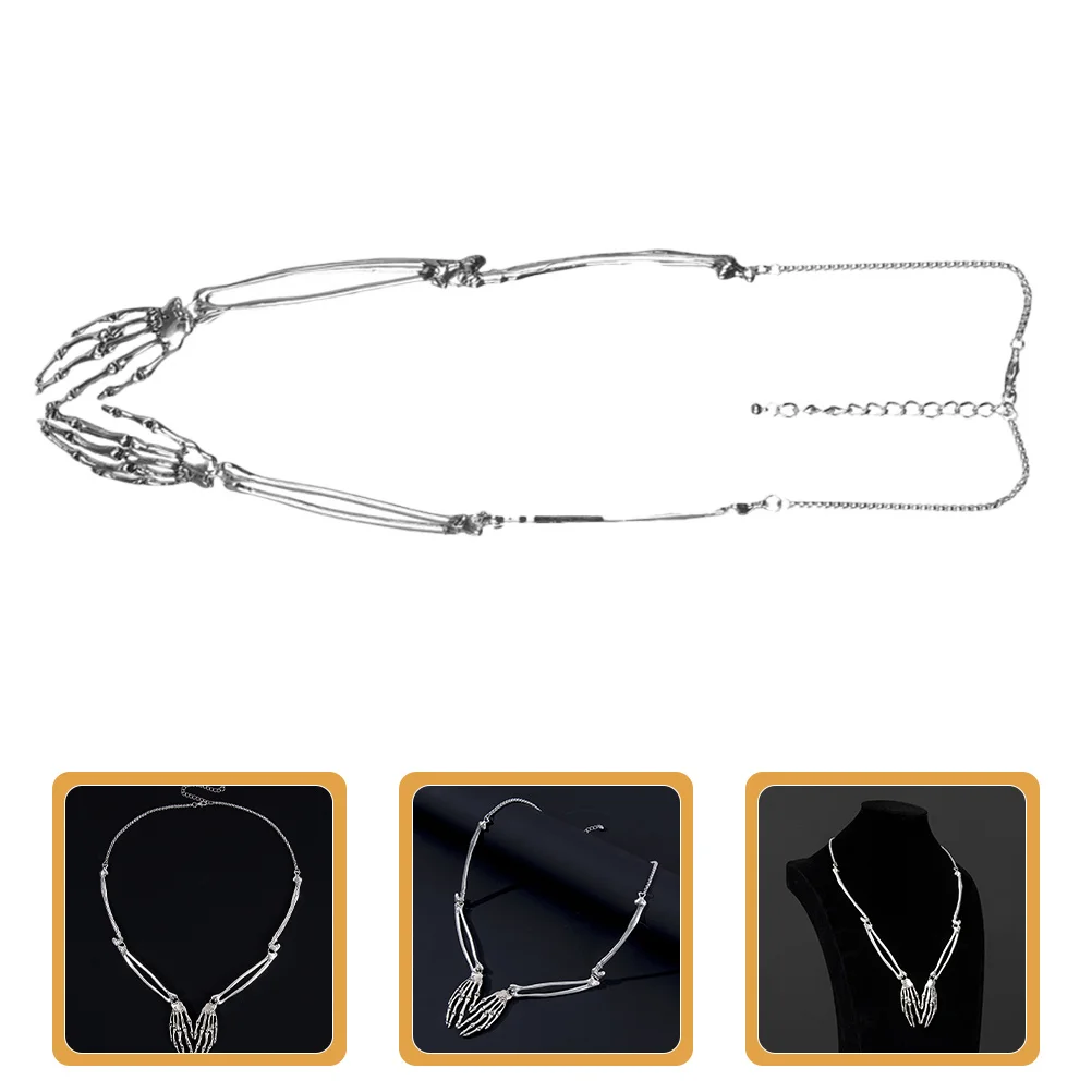 

Хэллоуин ручной кулон ключицы цепочка готическое ожерелье костюм для вечеринки ювелирный аксессуар ожерелье на Хэллоуин