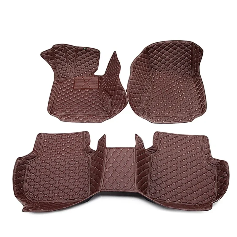 Leather Car Mats Interior Floor Mat Carpet for Infiniti Fx 2002 2003 2004 2005 2006 2007 2008 Fx35 Fx45  Pad Kit  Kits Auto Mat