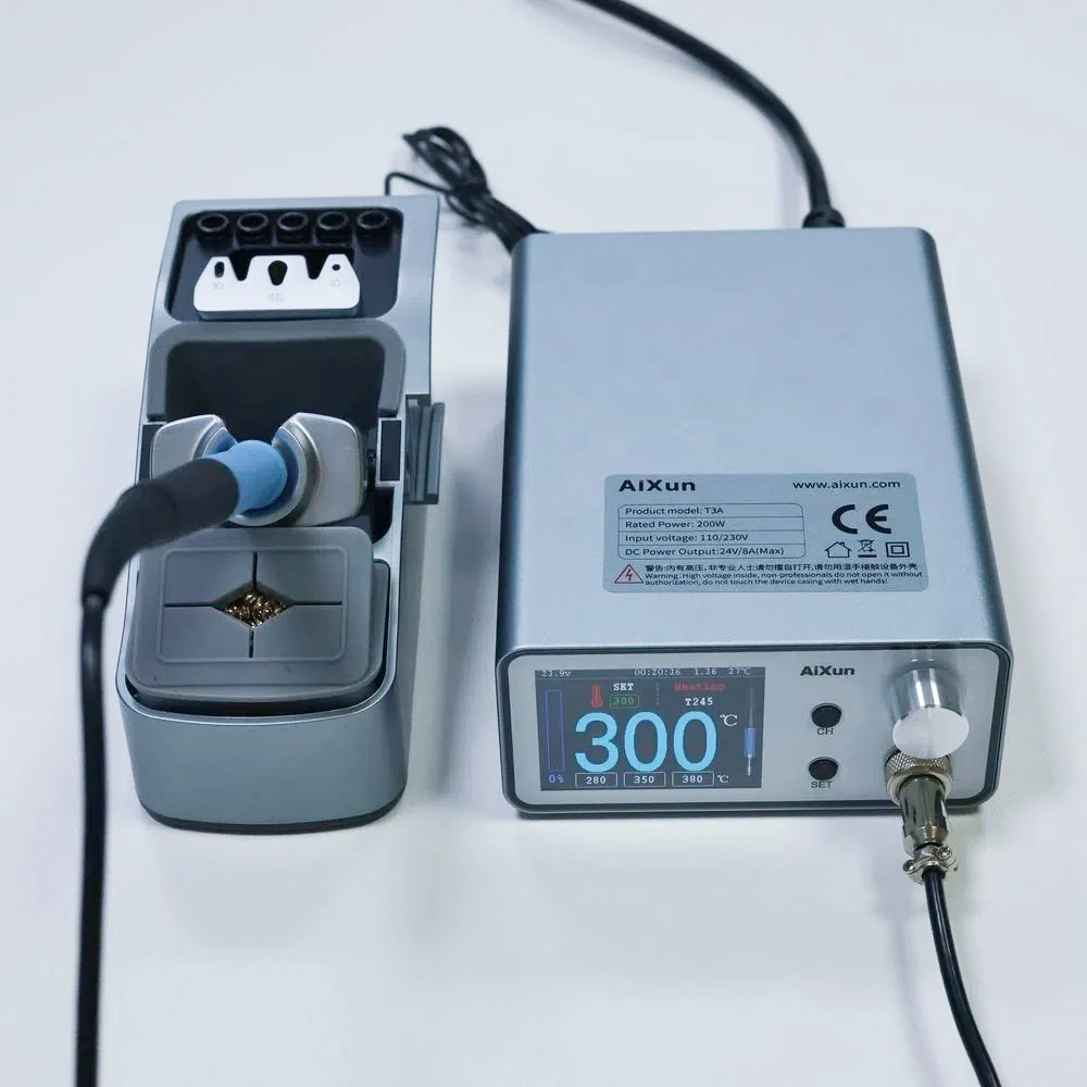 

High Quality Aixun T3A 200W Intelligent Temperature Control Soldering Station Soldering Iron Supports T245 Handle Repair