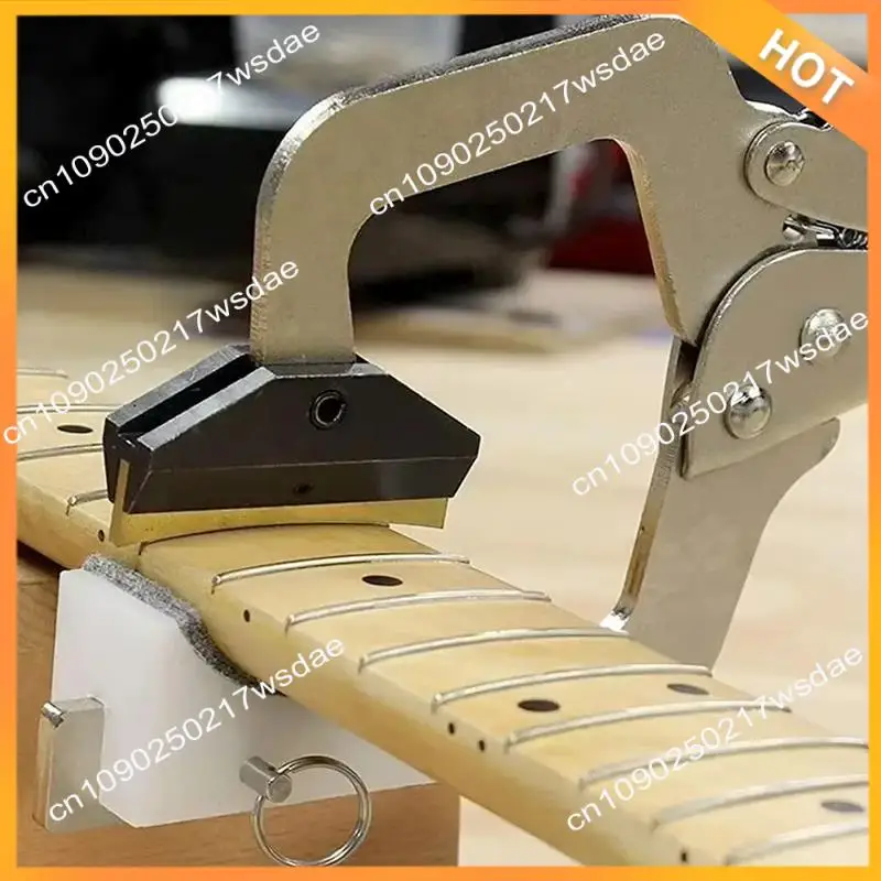 X08A Fingerboard Handheld Fret Press Insert Tool Guitar Fret Press Caul Tool Guitars Repair Fretting Tools