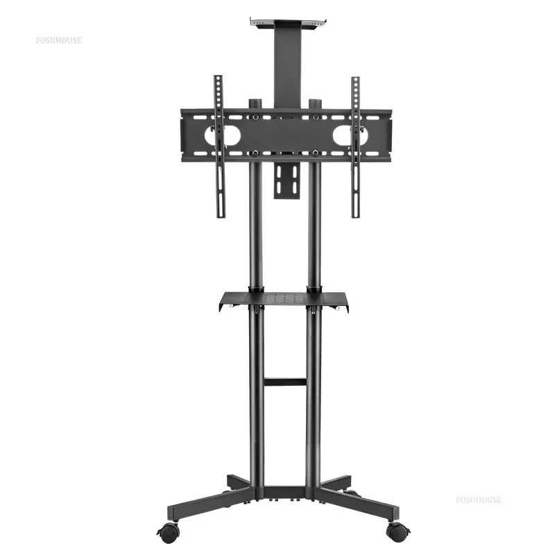 

Universal Cold Rolled Steel Tv Stands for 17-70 Inch LCD Monitor Mobile Floor-standing TV Frame All-in-one TV Brackets g