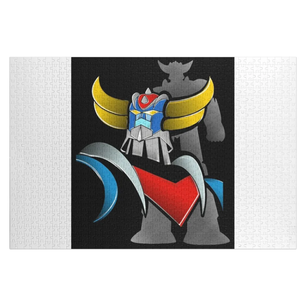 Goldorak, Grendizer, Vintage Goldorak Jigsaw Puzzle Photo Custom Wooden Name Personalized Wooden Name Customizable Gift Puzzle