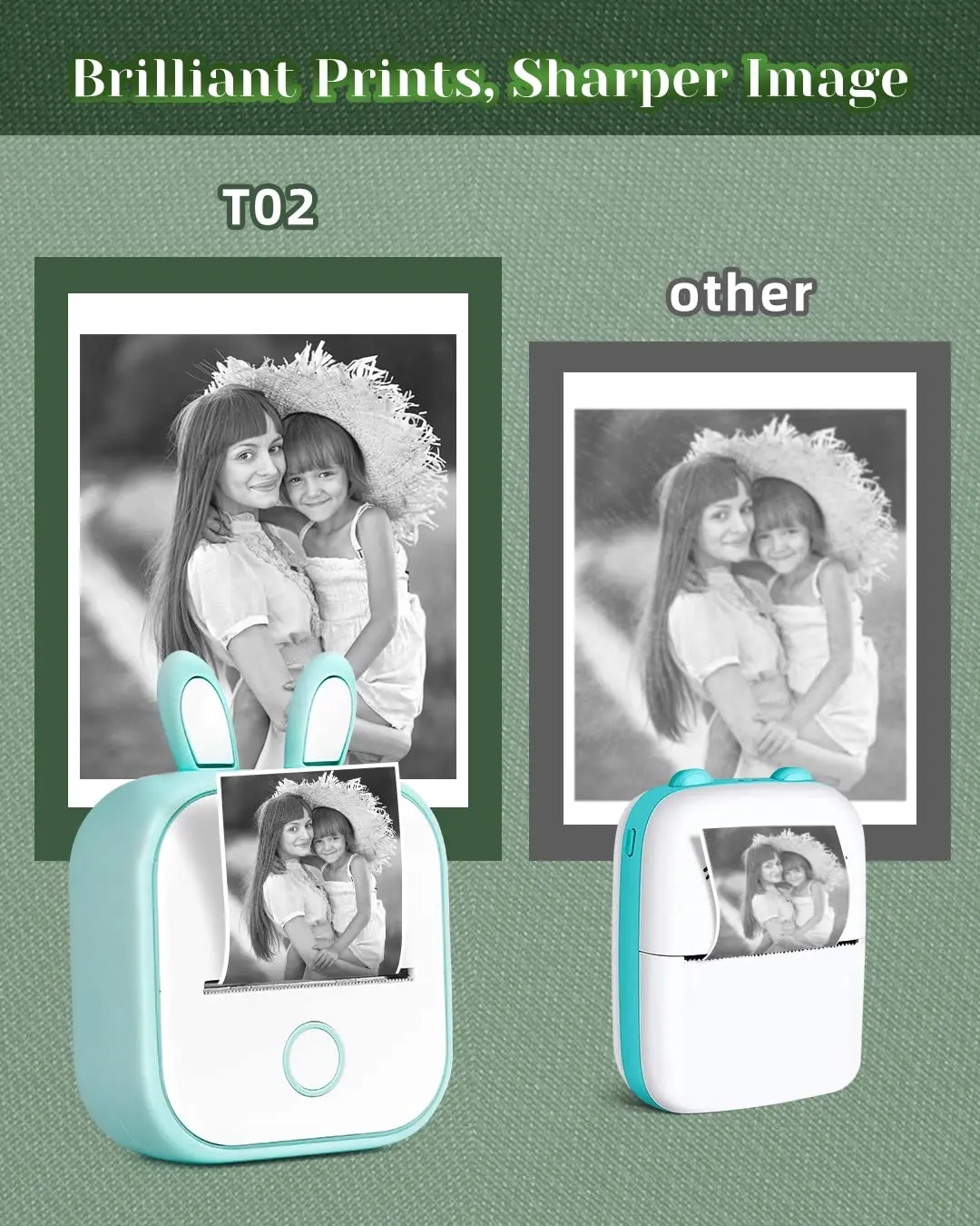 Phomemo T02 Mini Impresora Térmica Portátil Bluetooth 203dpi - imagen 4
