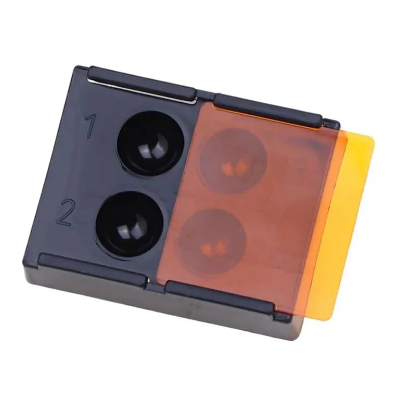 

1Pc Dental Shading Light Box Composite Resin Mixing Well Shading Color Palette Dental Materials