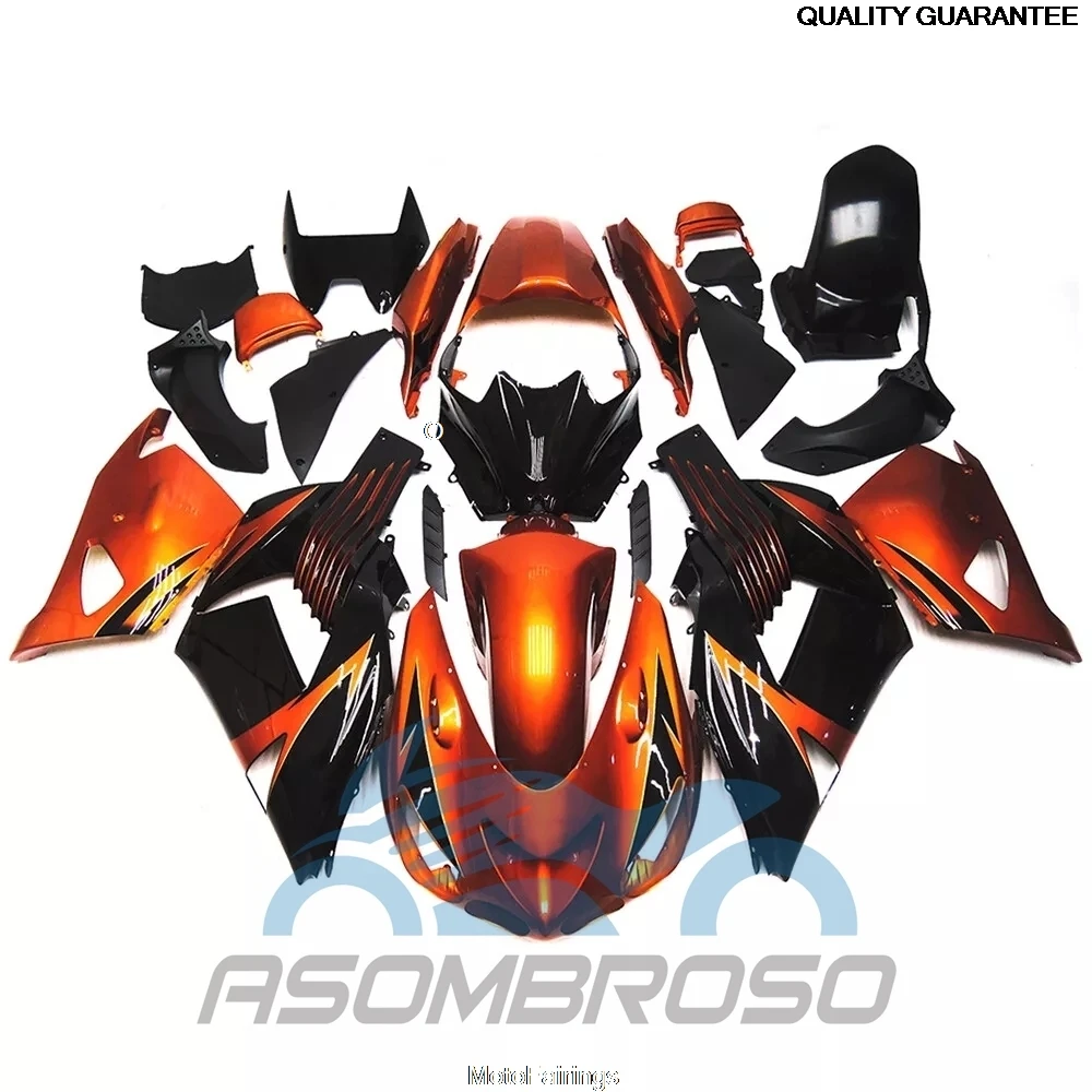 

Комплект обтекателей для мотоцикла Kawasaki ZX-14R 2006-2011, полный комплект пластиковых деталей кузова