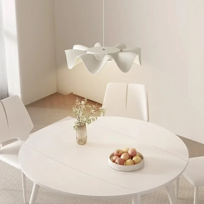 

Modern New Flower Led Pendant Lamp For Dining Room Kitchen Resturant Island House Suspension Decor Lighting Fixtures Lustre