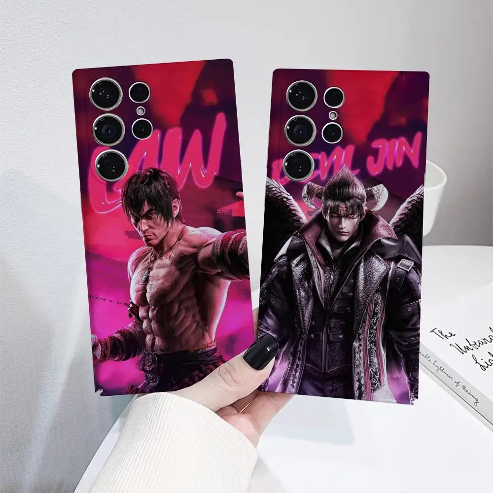 

Game T-TekkenS 8 Phone Case For Samsung S25 Film Shell GalaxyS24Ultra 23plus S22 21 A56 36 26 16 Luxury Cover