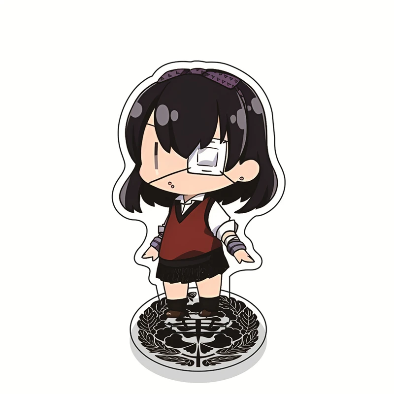 Kakegurui Anime Mini Chibi Acrylic Stand - Cute Character Figure, Collectible Display, Desk Decor, Perfect Gift for Fans 6cm