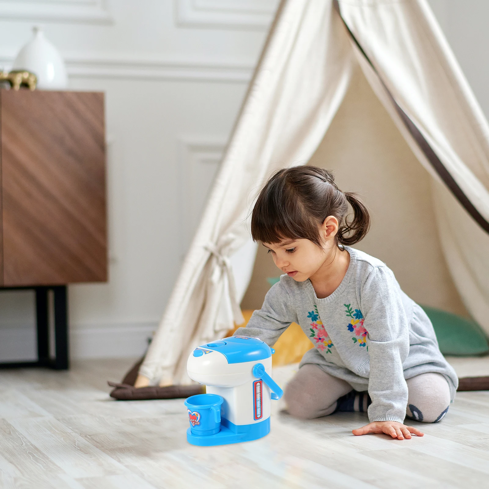 

Mini Water Dispenser Simulation Simulate Fountain Kids Toy Funny Drinking Child