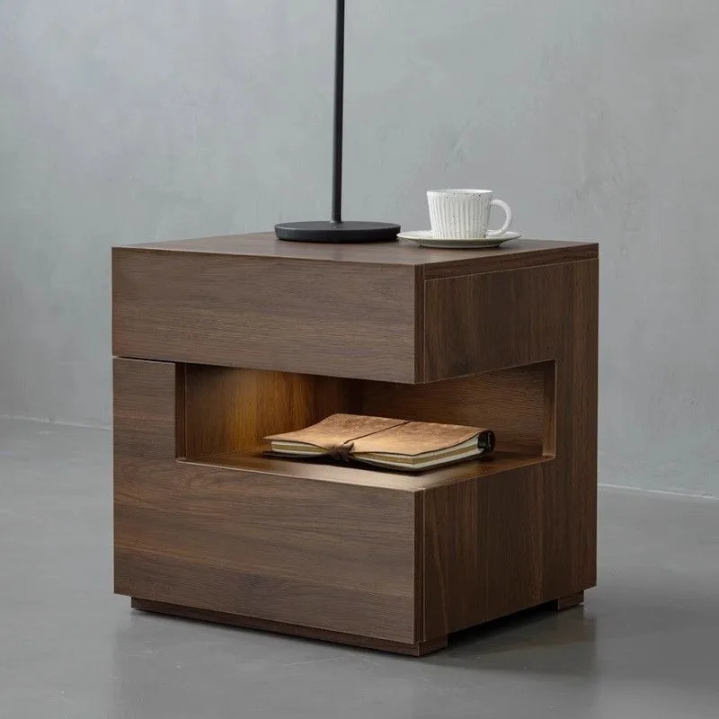 Medieval style, bedside table, bedroom household Italian bedside table