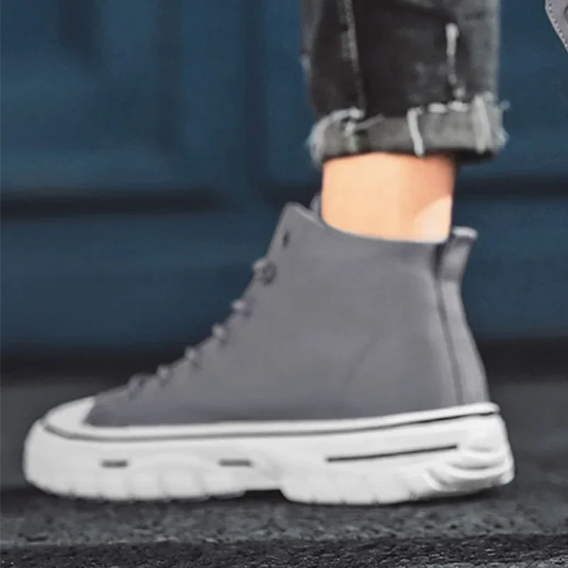 Anpassbare vulkanisierte High-Top-Sneaker