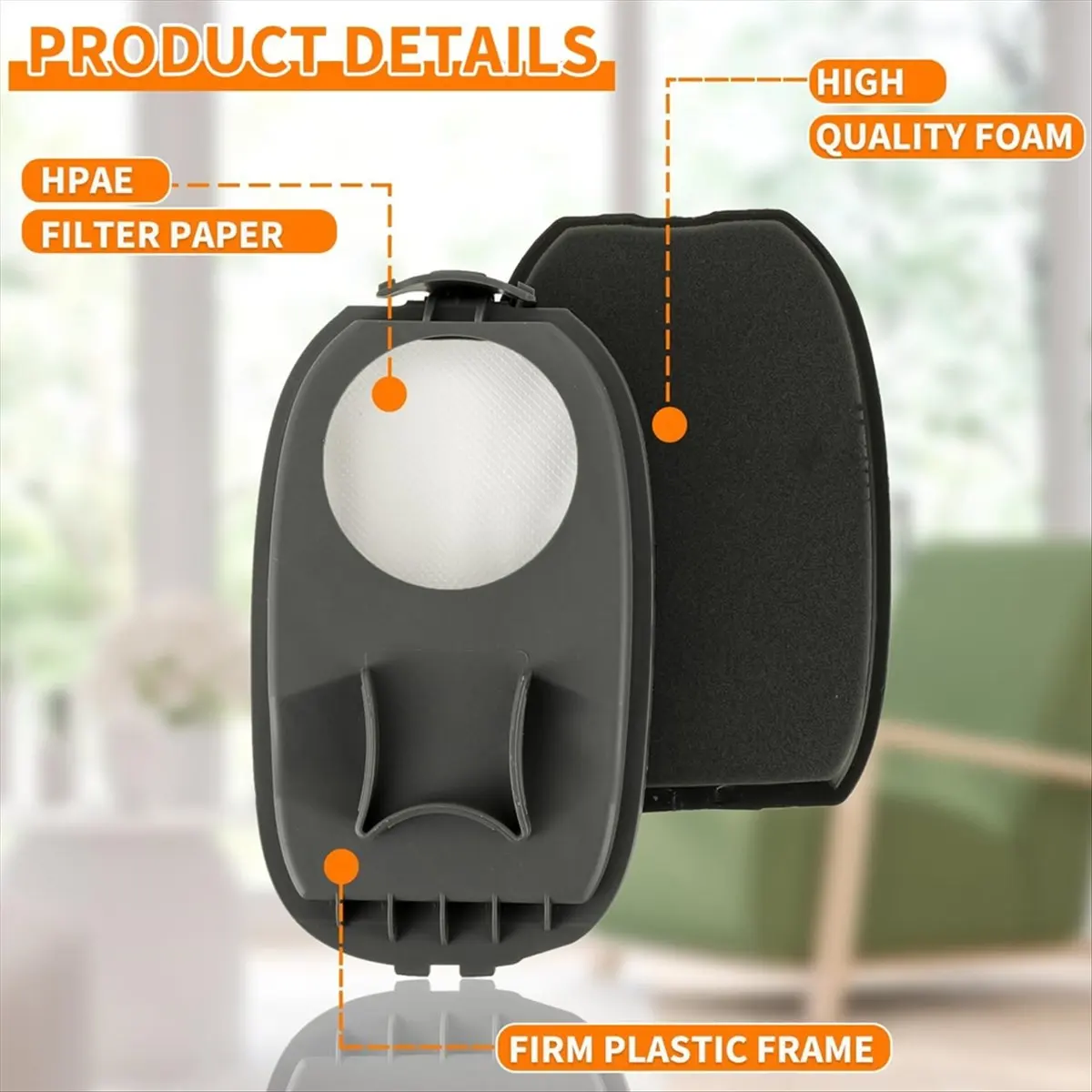 

Комплект из 3 фильтров A62K XV1791/01 для пылесосов XW9385, XW9383, XW9382 AquaTrio для влажной и сухой уборки, серия 9000