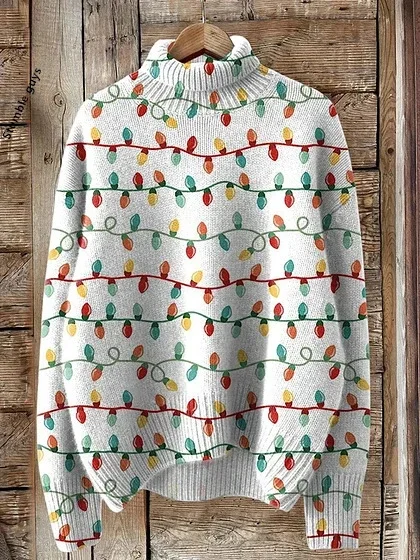 

Ladies Sweater Autumn Winter Christmas Fashion Casual European American Style Soft Warm Deer Santa Hoodie Knit Top