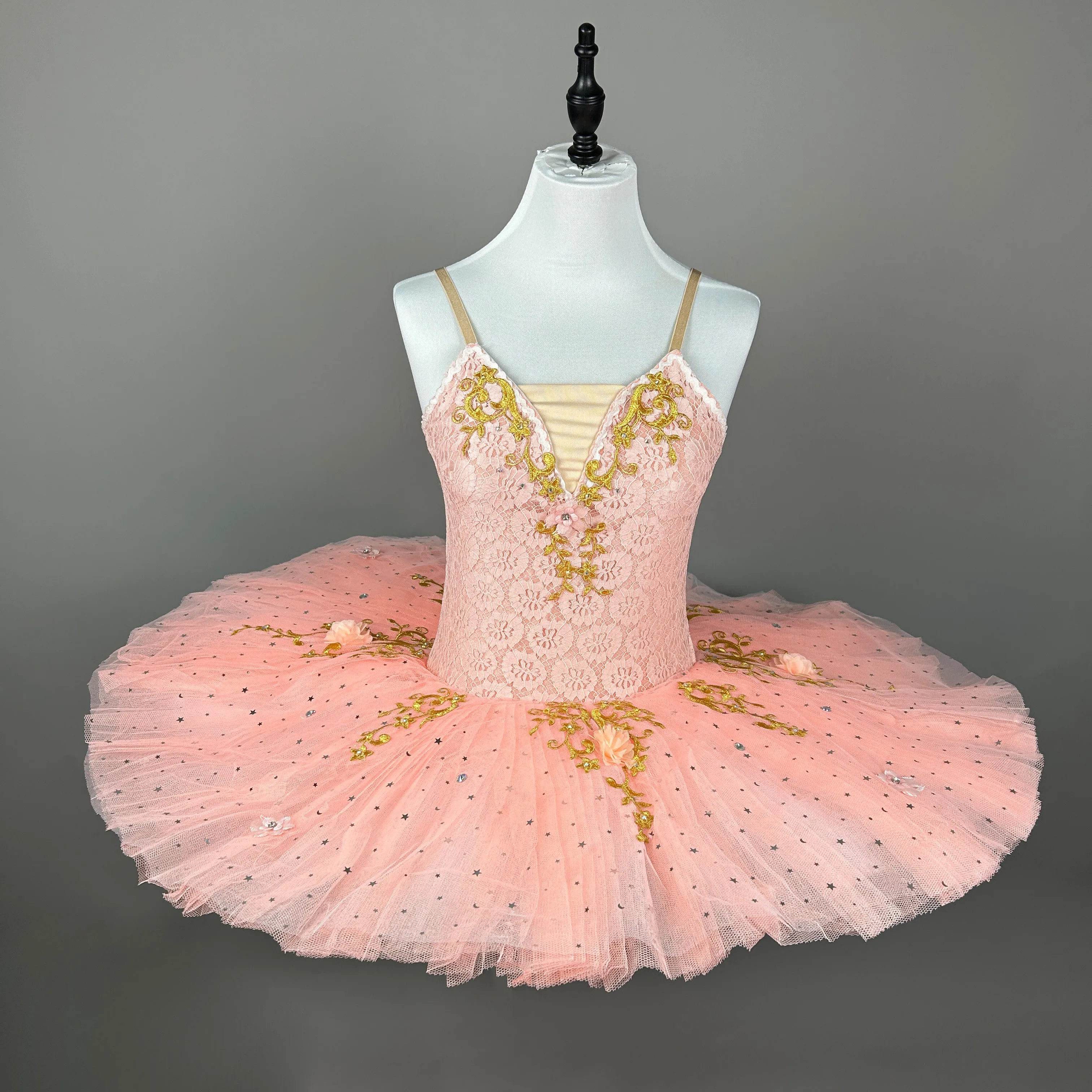 Collant de balé para mulheres e meninas, vestido bailarina tutu, panquecas, tutu profissional, lago dos cisnes, roupas de dança, criança, novo