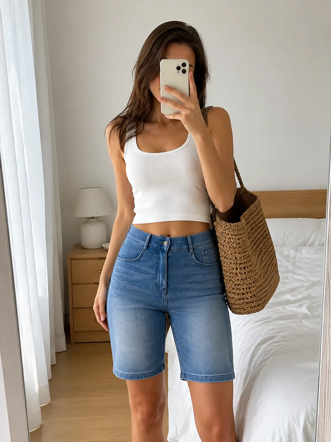 Shorts en jean stretch taille - Women Fashion Jeans avis et prix