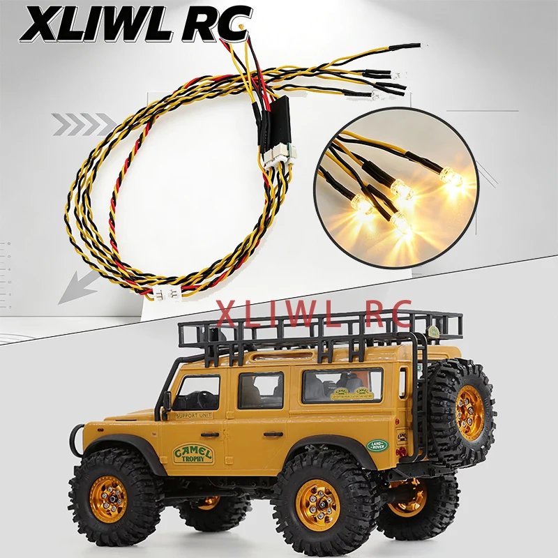 FMS FCX24M Light Group Headlight Reversing Brake Light RC Car Upgrade Parts Accessories